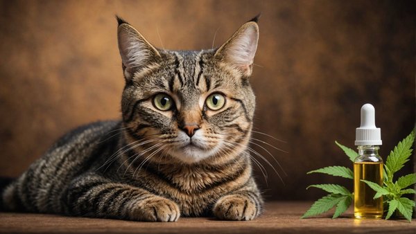 Huile de cbd pour animaux : réduire le stress et les douleurs des chats